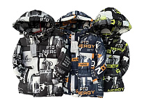 Куртка Farbique F339 black-yellow - делук