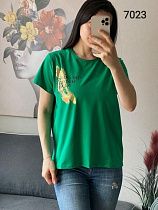 Футболка Fsn 7023 green - делук