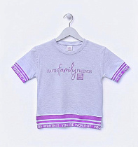 Футболка Dino DN407 l.grey - делук