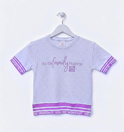 Футболка Dino DN407 l.grey - делук