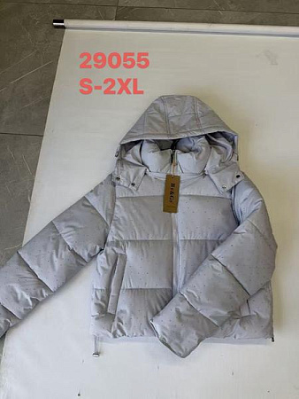 Куртка Tran 29055 grey - делук