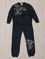 Костюм Спорт Julia JL629 black - делук