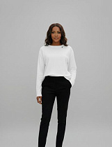 Свитер Lora LR1037 white - делук