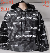 Худи Надийка ND632-744 black - делук