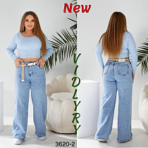 Джинсы Vidlyry 3620-2 l.blue - делук