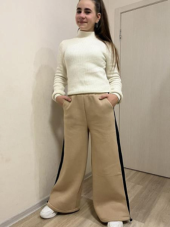 Штаны Спорт Moda School M426 beige - делук