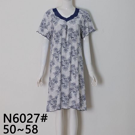 Ночнушка Brilliant N6027 l.blue - делук