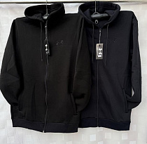 Кофта Спорт Shon S1826 black - делук