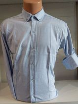 Рубашка Mary Poppins 3017 l.blue - делук