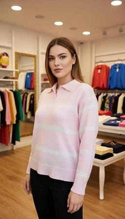 Свитер Julia JL708 pink - делук