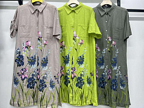 Платье Dgmd 10795 khaki - делук