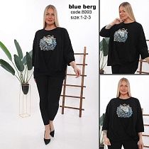 Костюм Julia 8093 black - делук