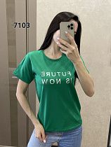 Футболка Fsn 7103 green - делук