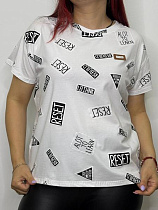 Футболка Kosta KS140 white - делук