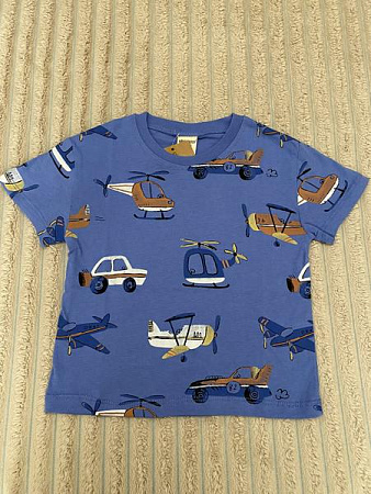 Футболка Baby Boom BB116 blue - делук