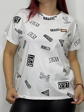 Футболка Kosta KS140 white - делук
