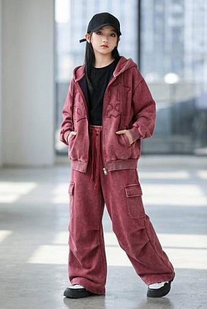 Костюм Спорт Delfinka 68007 red - делук