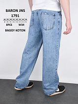 Джинсы God Baron 1791 l blue - делук