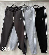 Штаны Спорт Shon S1628 black - делук