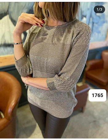 Свитер Julia 1765 khaki - делук