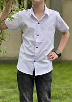Рубашка Nik 56166 white - делук