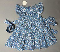 Платье Bright Harmony 695 l.blue - делук