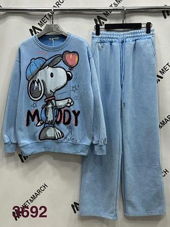 Костюм Спорт Met&March 3692 l.blue Костюм Спорт Met&March 3692 l.blue - делук