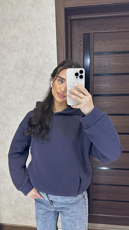 Худи Valentina 2 navy - делук