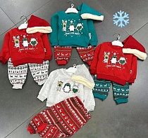 Костюм Спорт Baby Boom 5538 red-green - делук