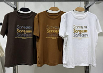 Футболка Style Nadezhda SN41 l.brown - делук