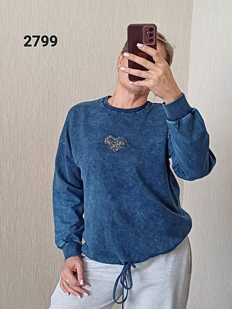 Свитер Fsn 2799 blue - делук