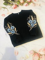 Свитер Moda School M168 black - делук