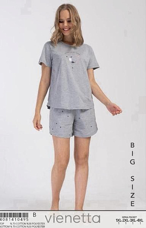 Пижама Trikotag T724 l.grey - делук