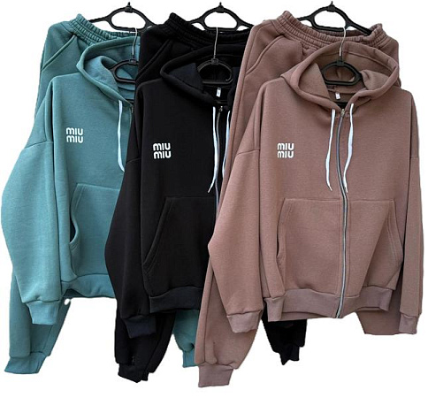 Костюм Спорт Shon S1727 camel - делук