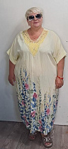 Платье Romeo Life RL1148 yellow - делук