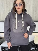 Худи Jjf 50153 grey - делук