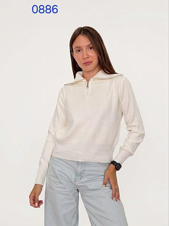 Свитер Fsn 0886 white - делук