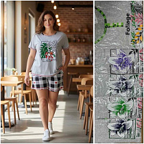 Пижама Homewear A04 mix - делук