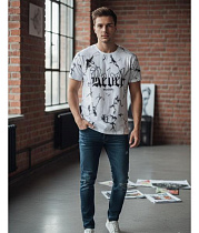 Футболка Style M.Clothes SM74 white - делук