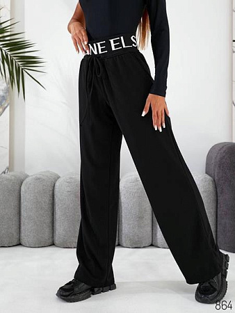 Штаны Спорт Loren 867 black - делук