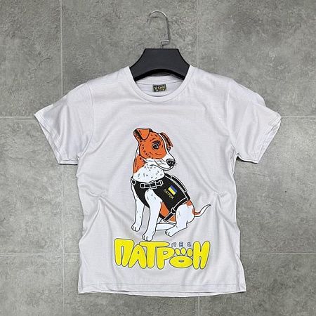 Футболка Fili Kids FK1109 l.grey - делук