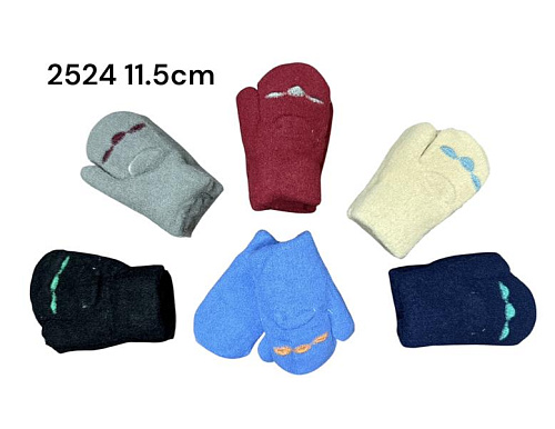 Варежки Rubi 2524-1 mix Варежки Rubi 2524-1 mix - делук