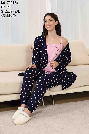 Комплект Dgmd 70016 navy -pink - делук