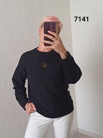 Свитер Fsn 7141 black - делук