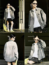 Рубашка Fashion Kids YX985679 l.grey - делук