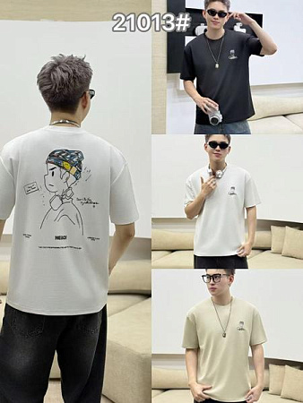 Футболка F.T.H 21013 black - делук