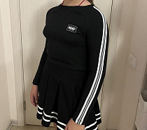 Лонгслив Annet EL05 black - делук