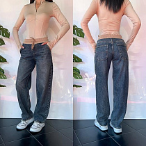 Джинсы Three Black Women TB74 blue - делук