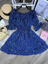 Платье Arina 3114 blue Платье Arina 3114 blue - делук