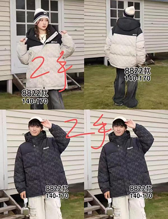Куртка Farbique 8822 black - делук